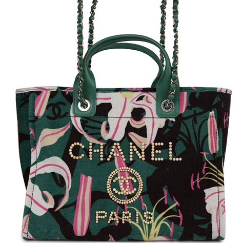 pink and green chanel